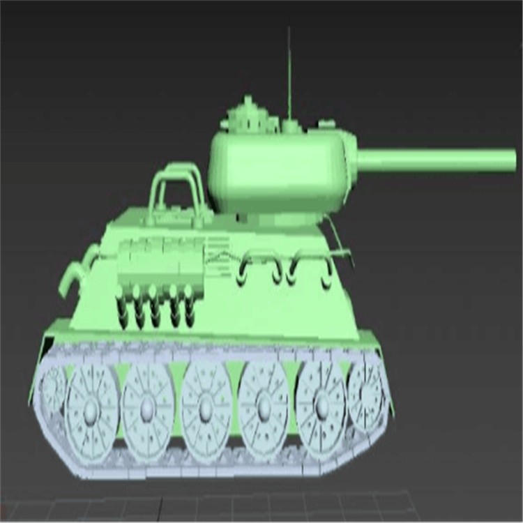 吴川充气军用坦克模型